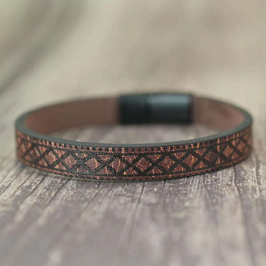 Geo Leather