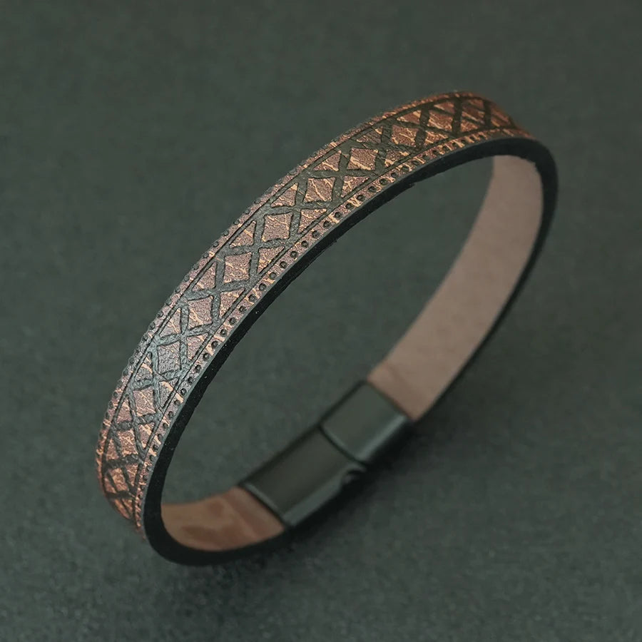 Geo Leather